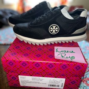 Tory Burch SAWTOOTH LOGO SNEAKER